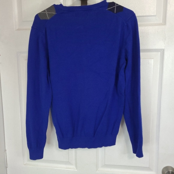 Club Room Men's Classic Long Sleeve Sweater, Size: Small Color: Blue - Picture 8 of 10